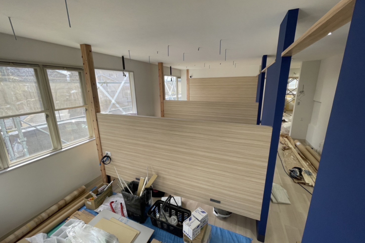 🦷たくみ歯科医院様新装工事🦷フローリング貼り🖌続き