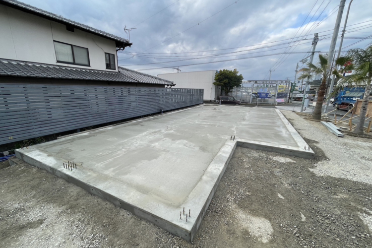 コンテナアウトドアショップ　in 鳥栖　建て方①